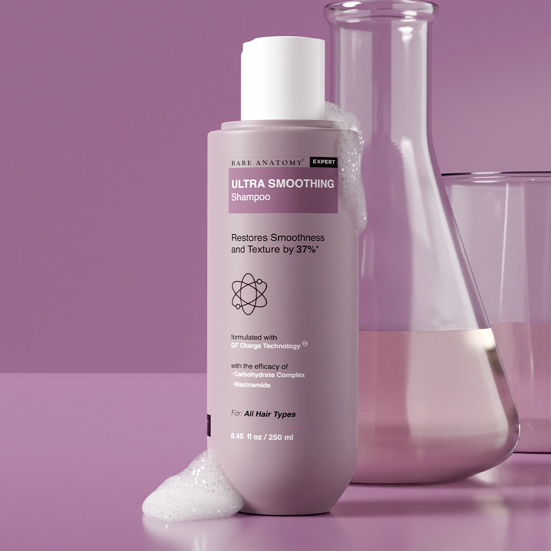 Ultra Smoothing Shampoo with Niacinamide & Aloe Vera Extract for Dry & Frizzy Hair - 250 ml