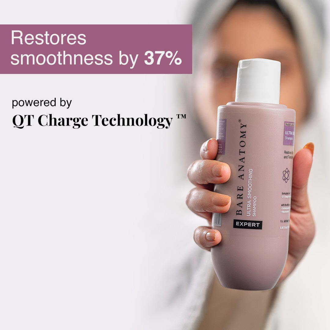 Ultra Smoothing Shampoo with Niacinamide & Aloe Vera Extract for Dry & Frizzy Hair - 250 ml