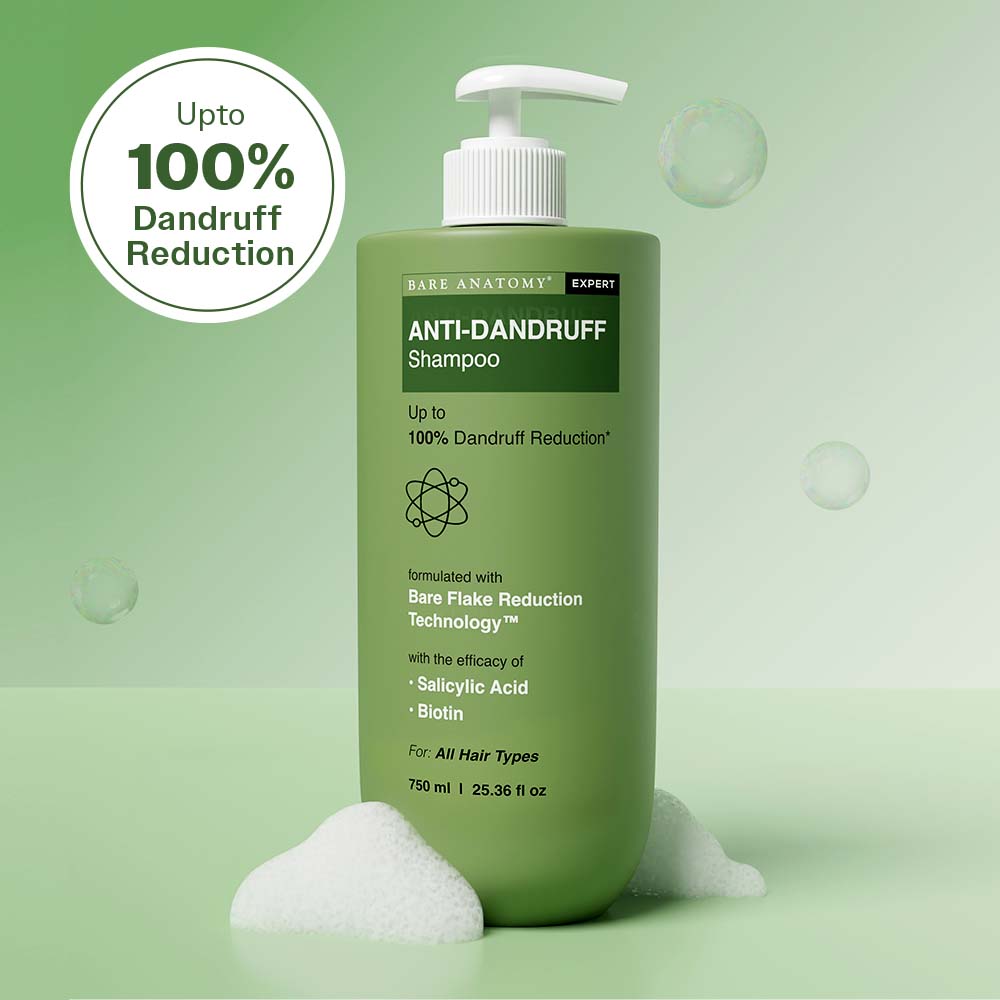 Bare Anatomy Expert Anti-Dandruff Shampoo| 750 ml