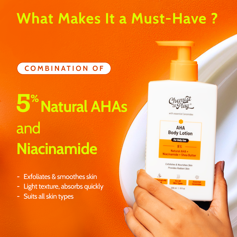 Chemist at Play AHA Body Lotion -236 ml
