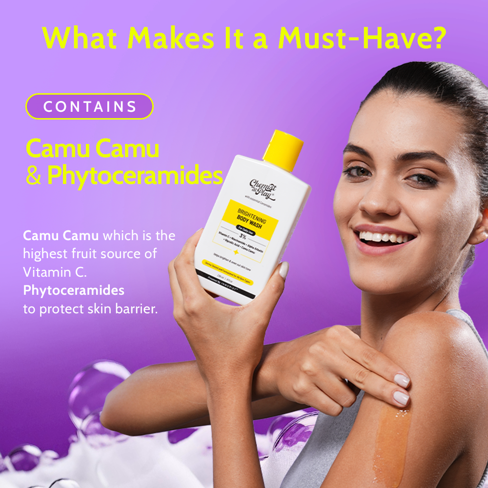 Brightening Body Wash with Vitamin C & Niacinamide - 236 ml