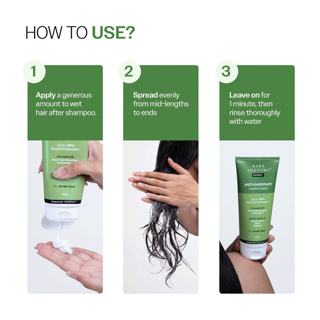 Anti-Dandruff Hair Conditioner with Biotin, Salicylic Acid & Rosemary