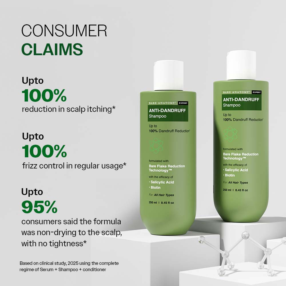 Bare Anatomy Expert Anti-Dandruff Shampoo | 250 ml