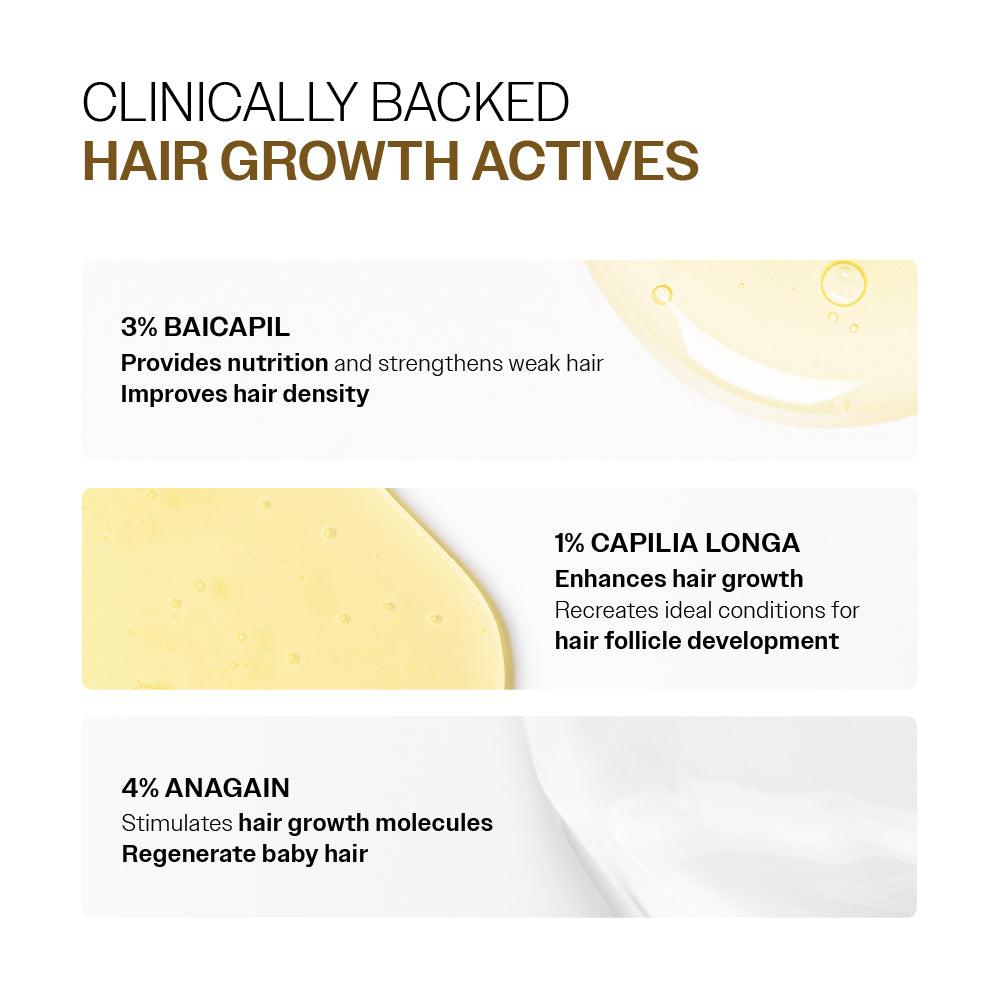 Bare Anatomy Advanced Hair Growth Serum | 30ml Pack of 3
