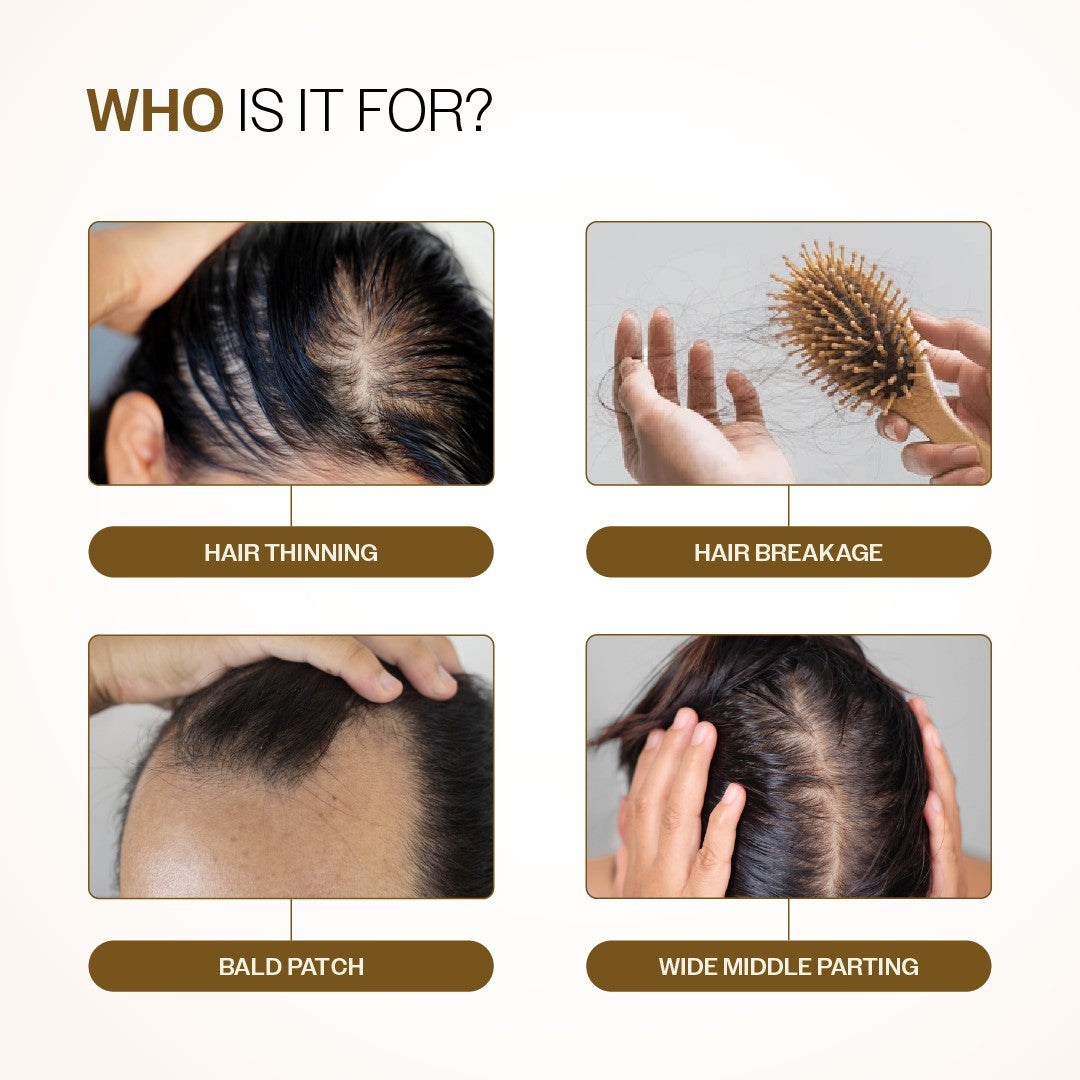 Bare Anatomy Advanced Hair Growth Serum | 30ml Pack of 3