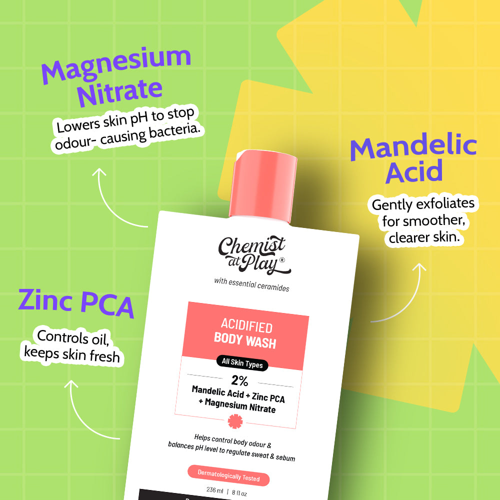 Odour Control Body Wash for Long Lasting Freshness - 236 ml
