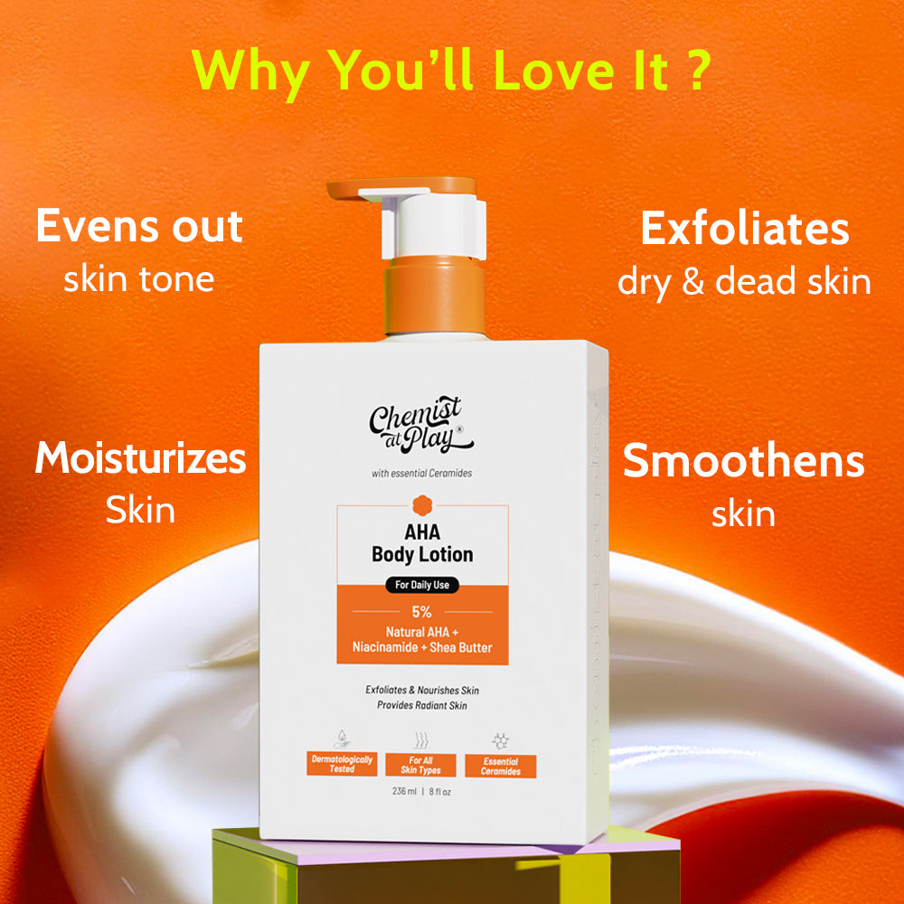 Chemist at Play AHA Body Lotion -236 ml