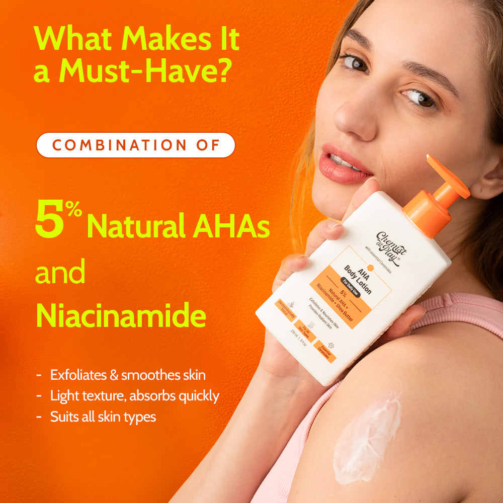 Chemist at Play AHA Body Lotion -236 ml