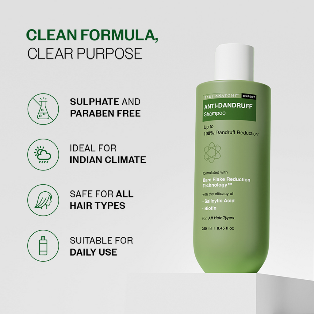 Bare Anatomy Expert Anti-Dandruff Shampoo | 250 ml