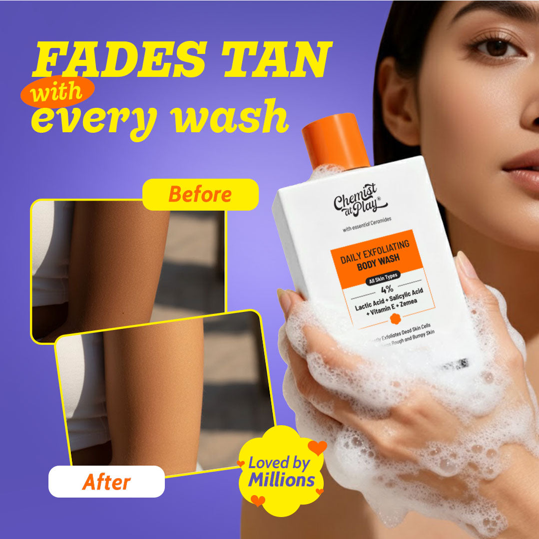 Exfoliating Body Wash with Lactic Acid & Salicylic Acid - 236 ml