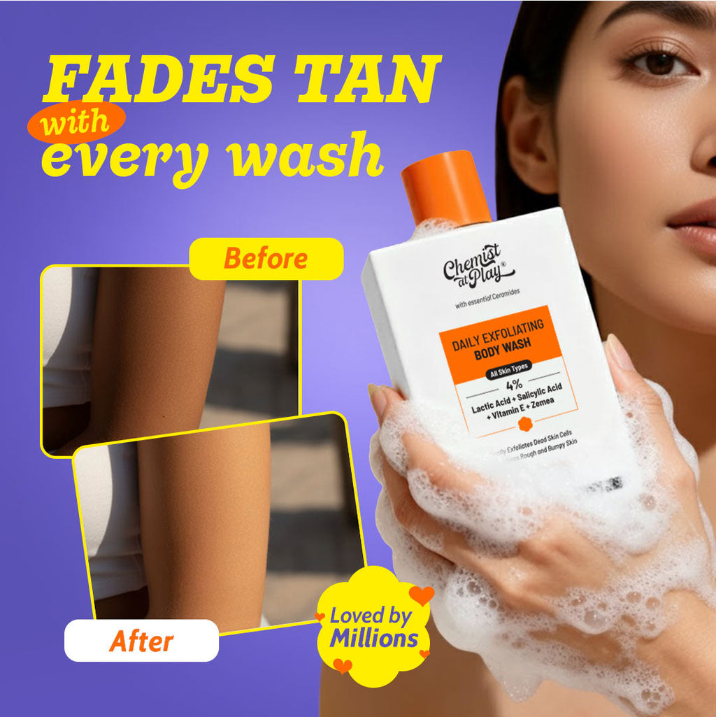Exfoliating Body Wash with Lactic Acid & Salicylic Acid - 473 ml