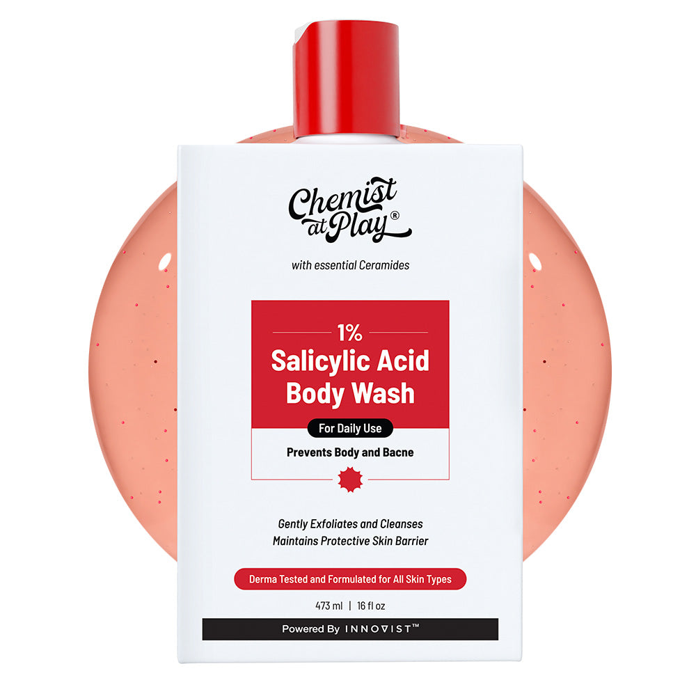1% Salicylic Acid Body Wash for Acne Control - 473 ml
