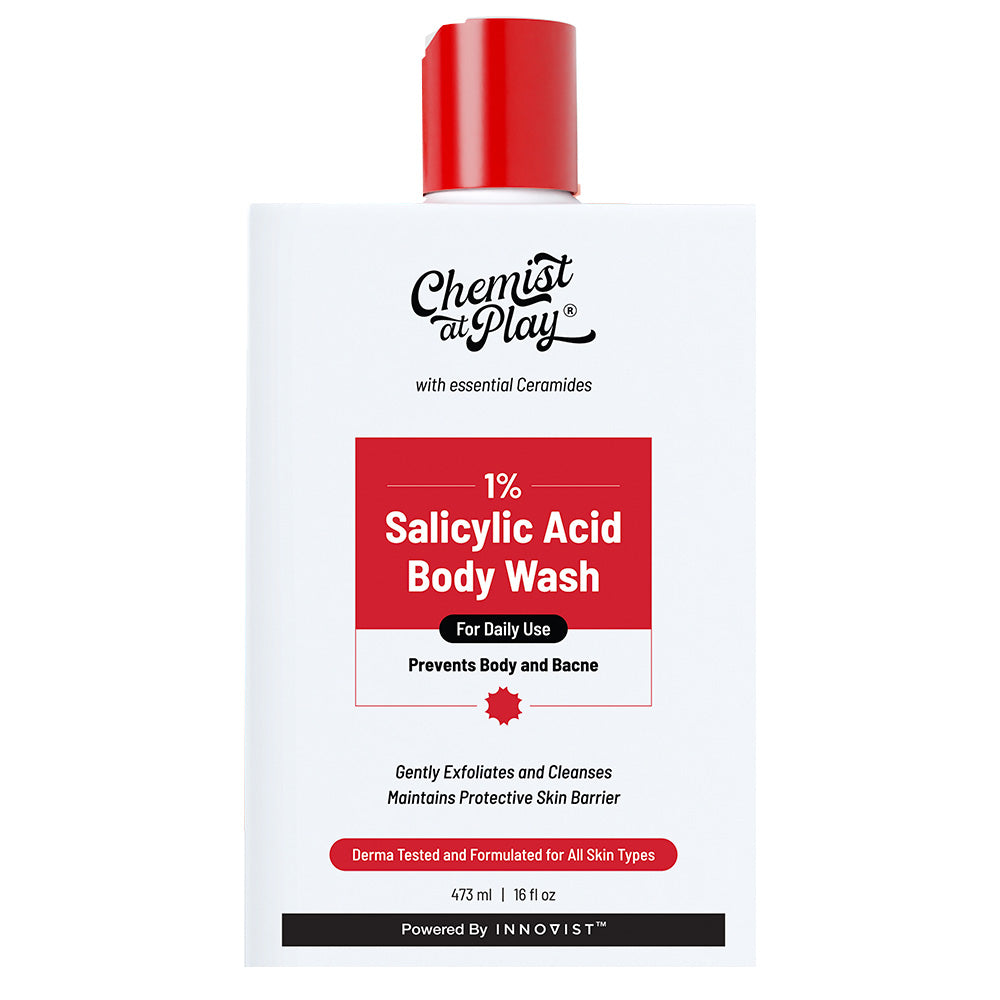 1% Salicylic Acid Body Wash for Acne Control - 473 ml