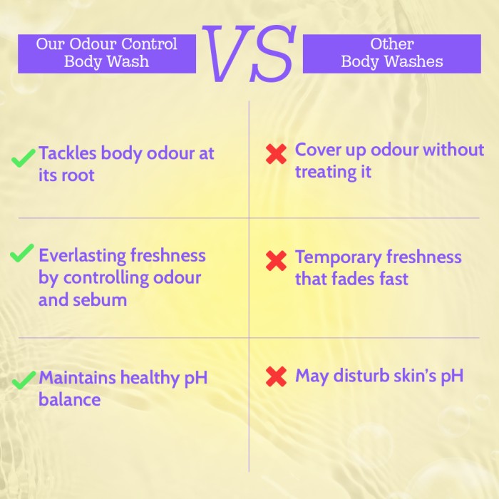 Odour Control Body Wash for Long Lasting Freshness - 236 ml